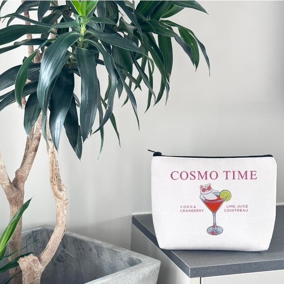 Cosmo Cocktail Gift - Cosmo Time Makeup Bag - Picture 3 of 7